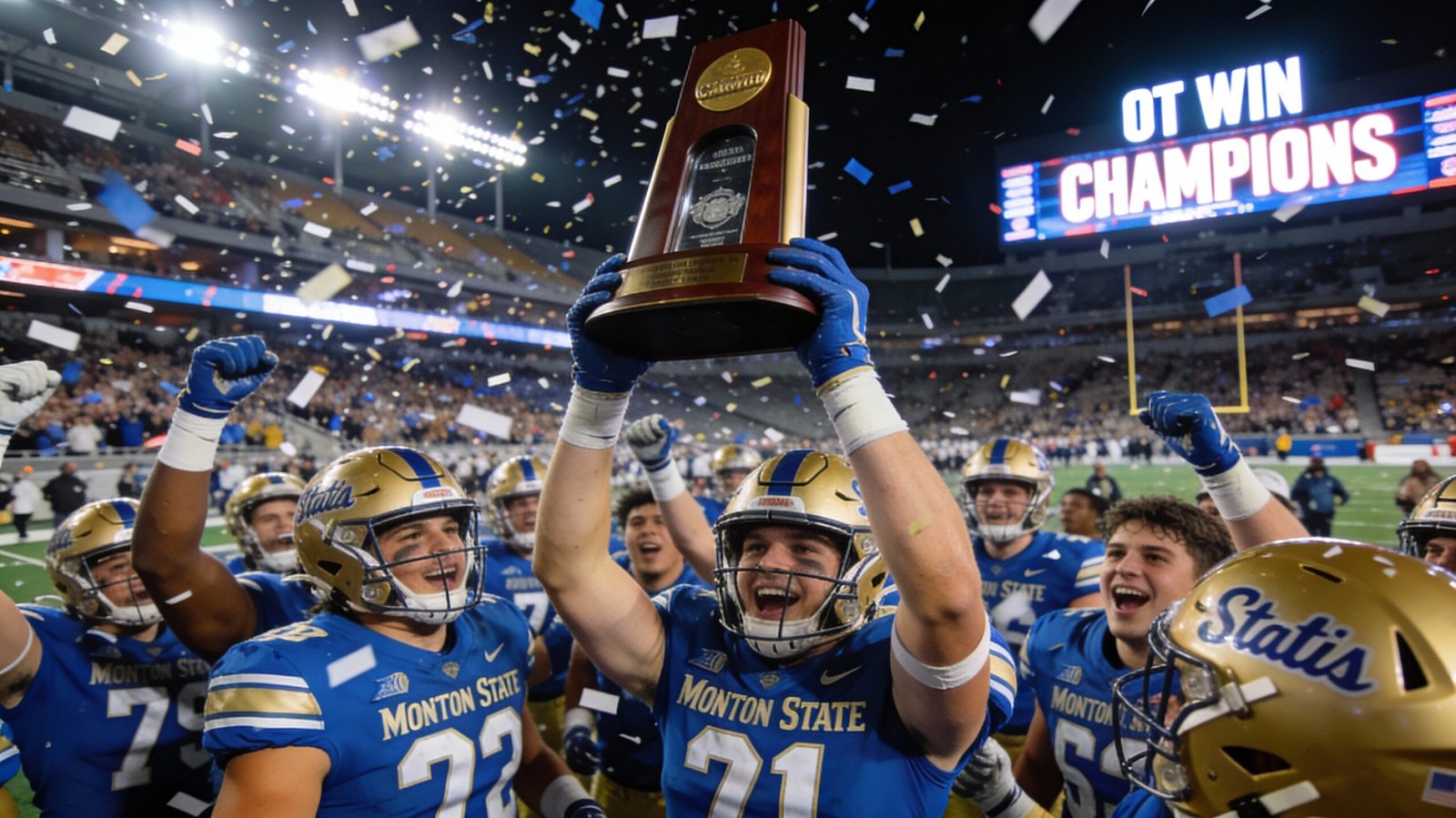 Montana State Wins First FCS National Championship Since 1984 in Historic Overtime Thriller